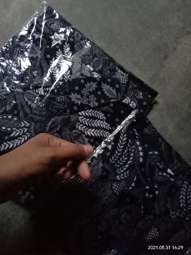 Couple Batik Ayah  Dan Anak Laki Laki - Kemeja Batik Ayah Dan Anak Lengan Pendek - Couple Ayah Anak