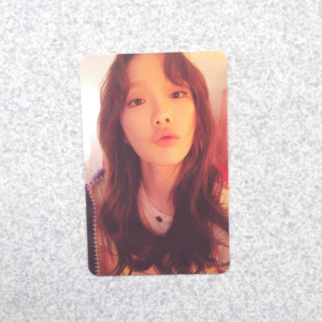 SNSD Taeyeon Photocard - My Voice Album