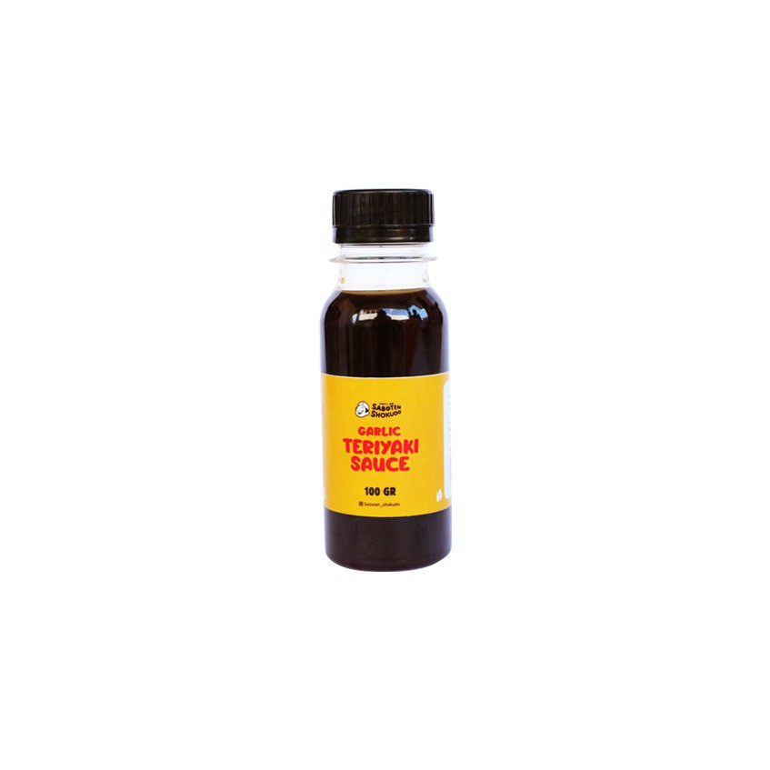 

Saus Garlic Teriyaki 100ml Halal by Saboten - Siap Makan