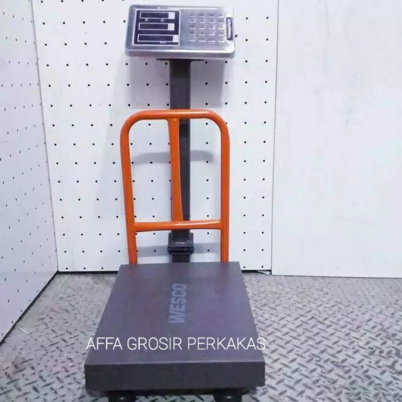 Timbangan Digital 100kg Timbangan Lantai Elektrik Wesco Timbangan Barang Timbangan Sayur Beras Timba
