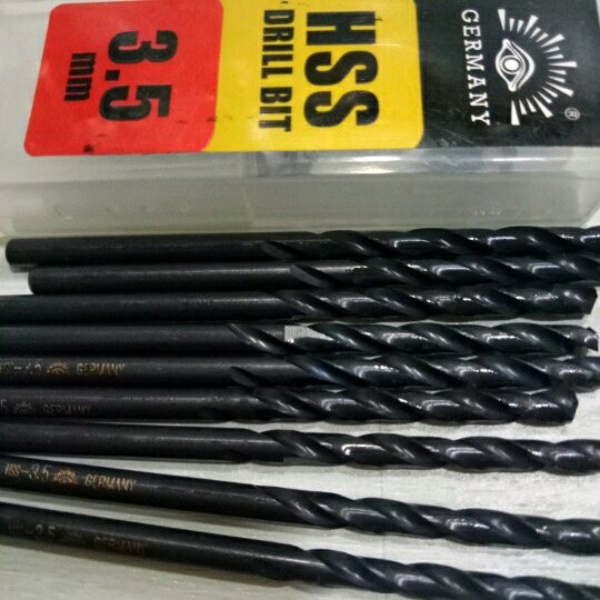 Mata Bor Besi 3,5mm Tjap Mata