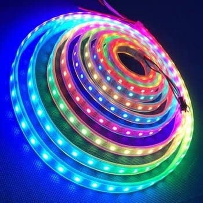 Lampu LED Strip RGB Panjang 10M OUTDOOR/Lampu Hias LED Strip Rainbow