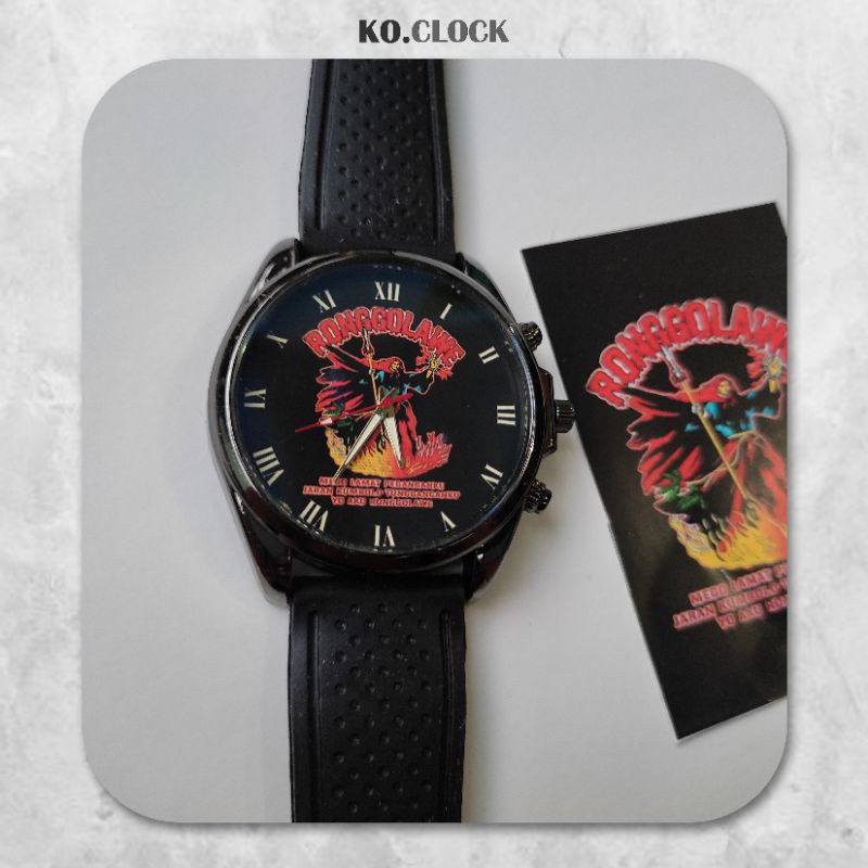 JAM TANGAN CUSTOM RONGGOLAWE TUBAN