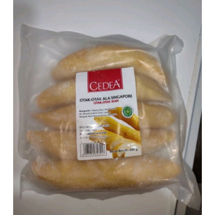 

Cedea otak otak singapore 500gr otak otak ikan 5s