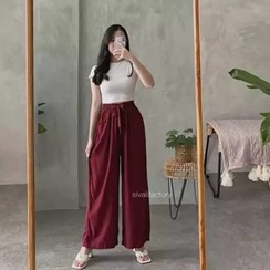 Kulot rayon uniqlo / kulot rayon premium / kulot rayon relaco tali