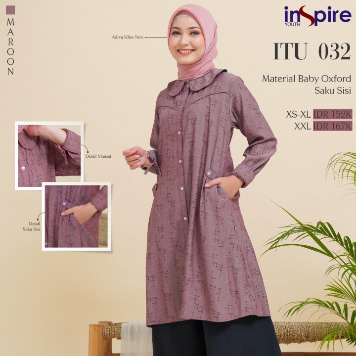 TUNIK MOTIF TERBARU NIBRAS (ITU 032)