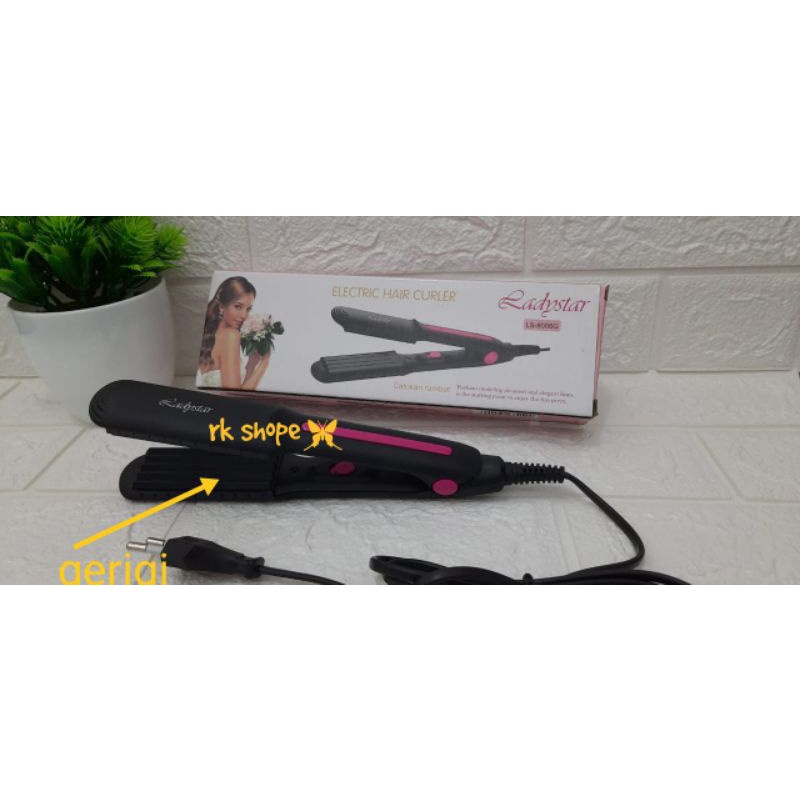 Termurah catokan zigzag keriting catok genteng gerigi crimper ladystar LS8006G