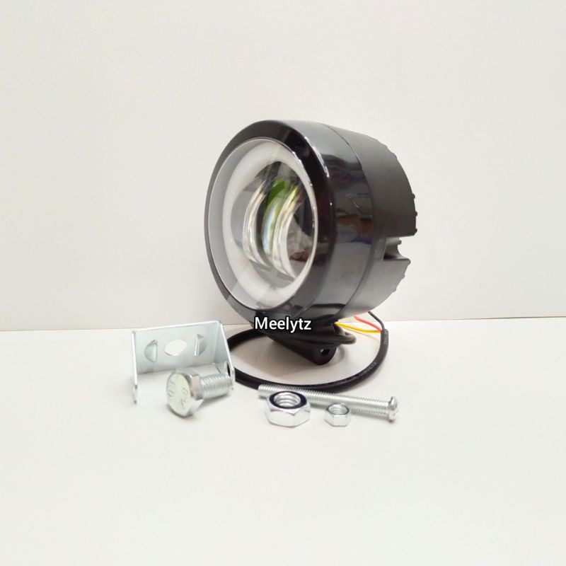 Lampu tembak sorot LED original Cree 2 mata lensa 4D 20watt 12v-24v-80v