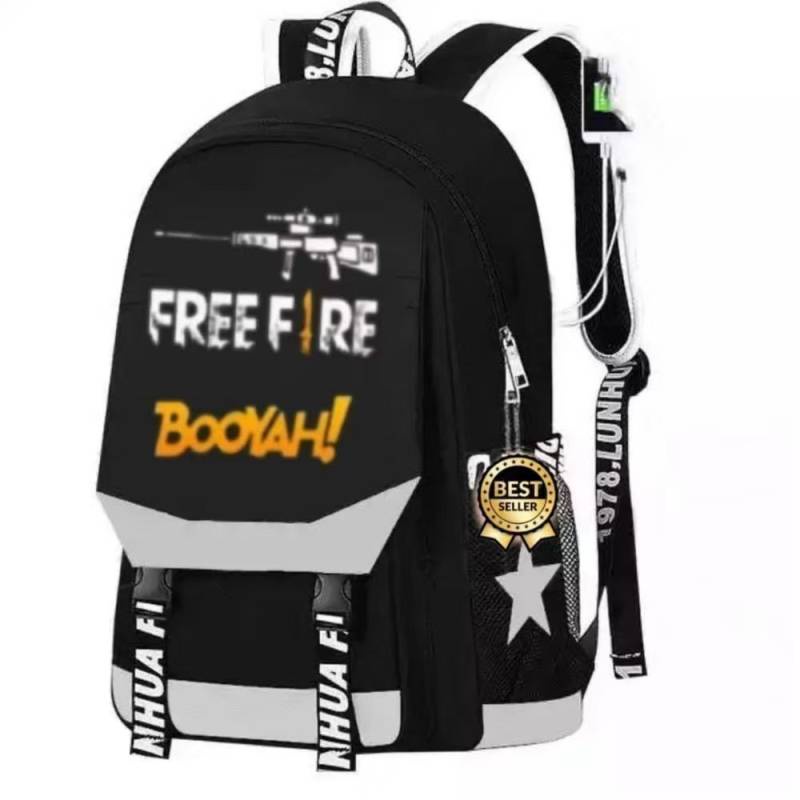 TAS RANGSEL DAN DORONG ANAK COWO MODEL FREE FIRE BOYAH