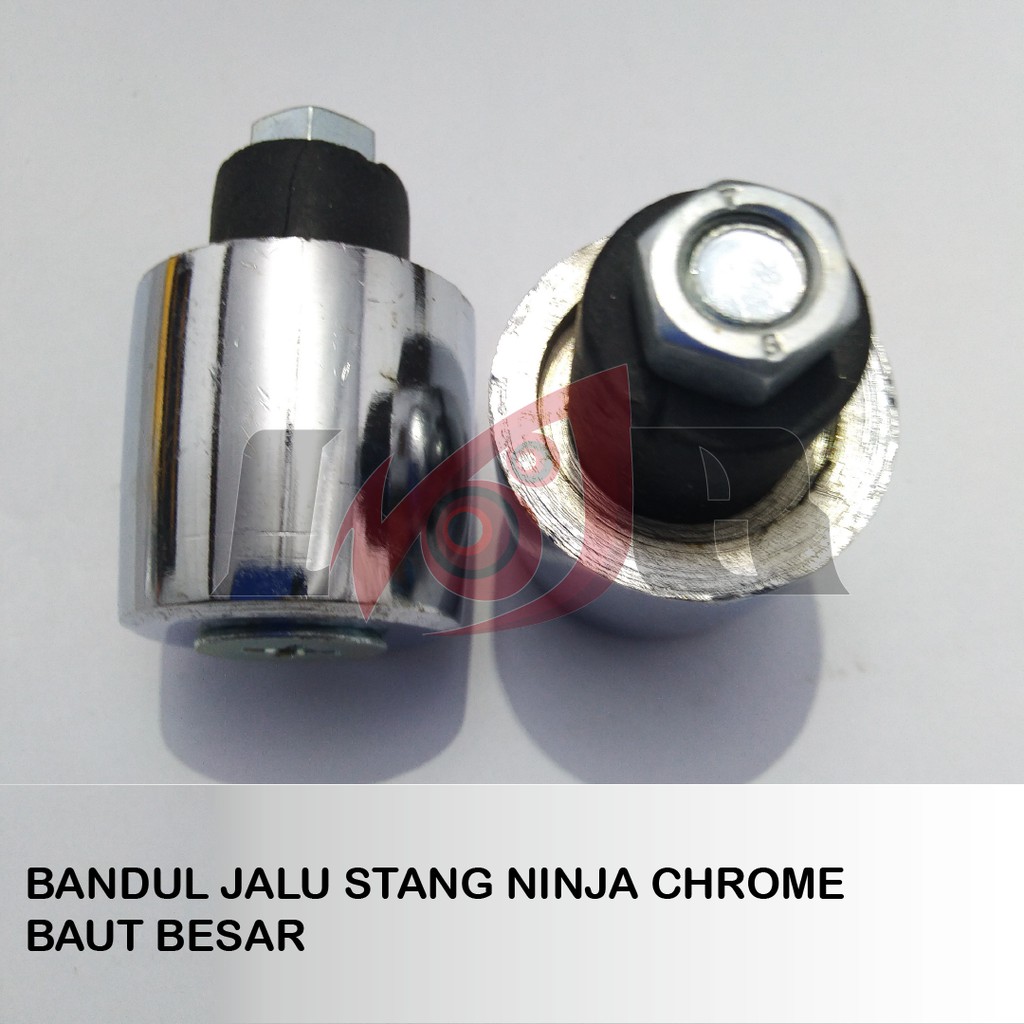 Bandul Jalu Stang Ninja Baut Besar Besi Berat Crome