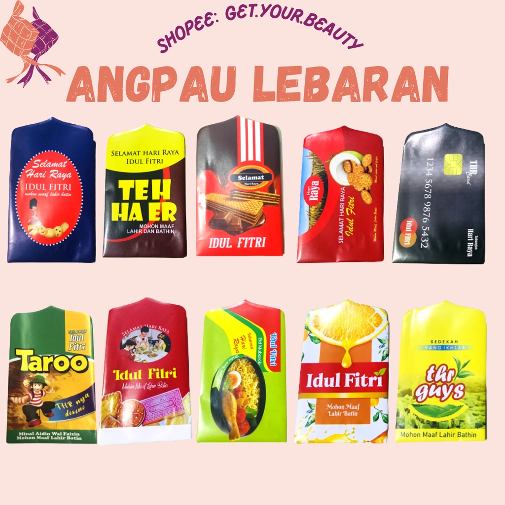 

[LANGSUNG KIRIM] ISI 10 PCS AMPLOP LEBARAN UKURAN MEDIUM | UANG DILIPAT 1X MOTIF SNACK RANDOM | AMPLOP MURAH | AMPLOP LEBARAN TANGERANG ISI 10 PCS