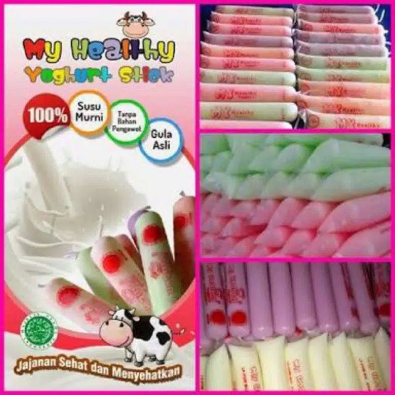 Yoghurt My Healthy Stick isi 30pcs/pack Yoghurt stik susu/