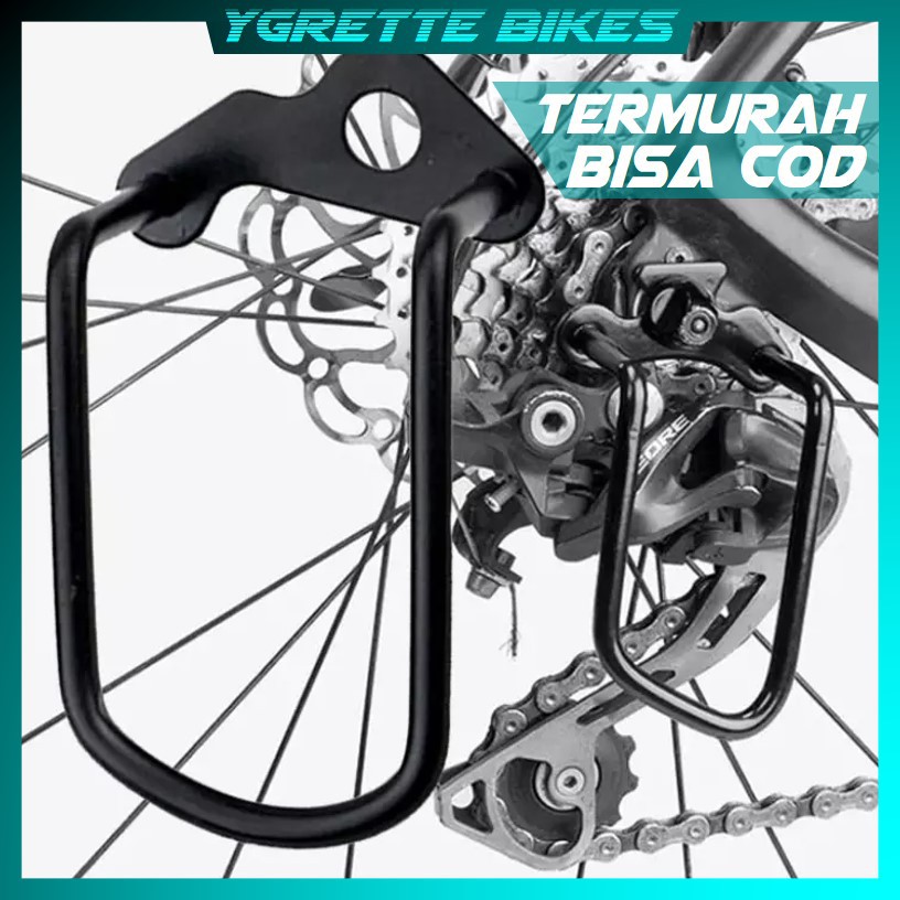 YGRETTE - PELINDUNG RD Protector Gear Box Sepeda Rear Derailleur Chain Guard