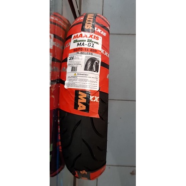 (MAXXIS) - BAN LUAR TUBLESS MAXXIS GREEN DEVIL 90/80-14