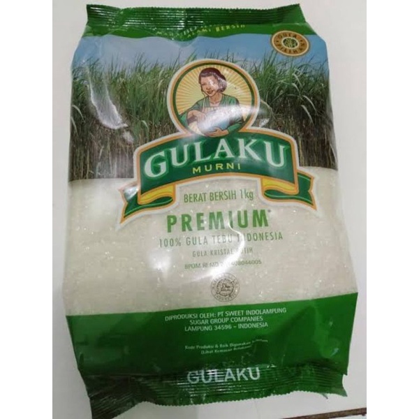 

Gula Pasir Gulaku Premium / Tebu Murni Kemasan 1 kg