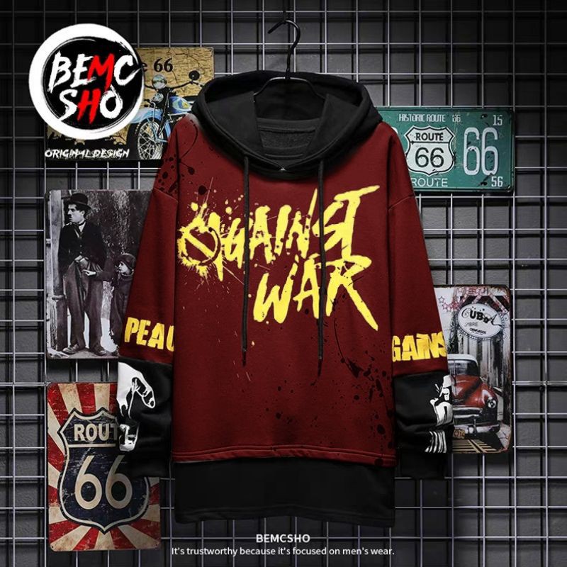 TOTOTAshop.hoodie SWARTWAR CS,Bahan Fleece tebal.motif Sablon.