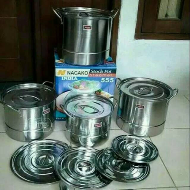 Stock Pot Steamer 555(NAGAKO)