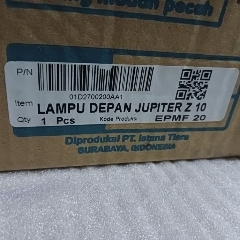 REFLEKTOR LAMPU DEPAN JUPITER Z 115 2010 IMITASI WIN