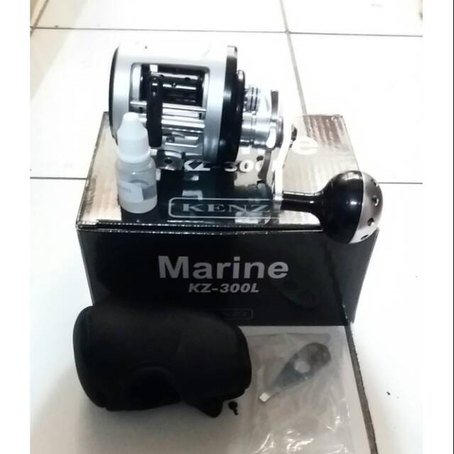 Rel / reel OH Kenzi Marine KZ-300L ( KNOB ALMINI)