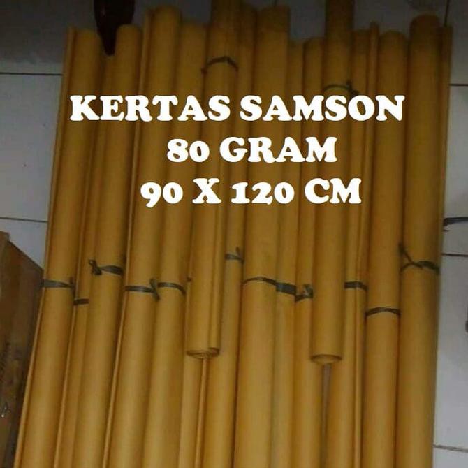 

Kertas Samson Coklat 80 gram, 90 x 120 cm Kertas Untuk Packing