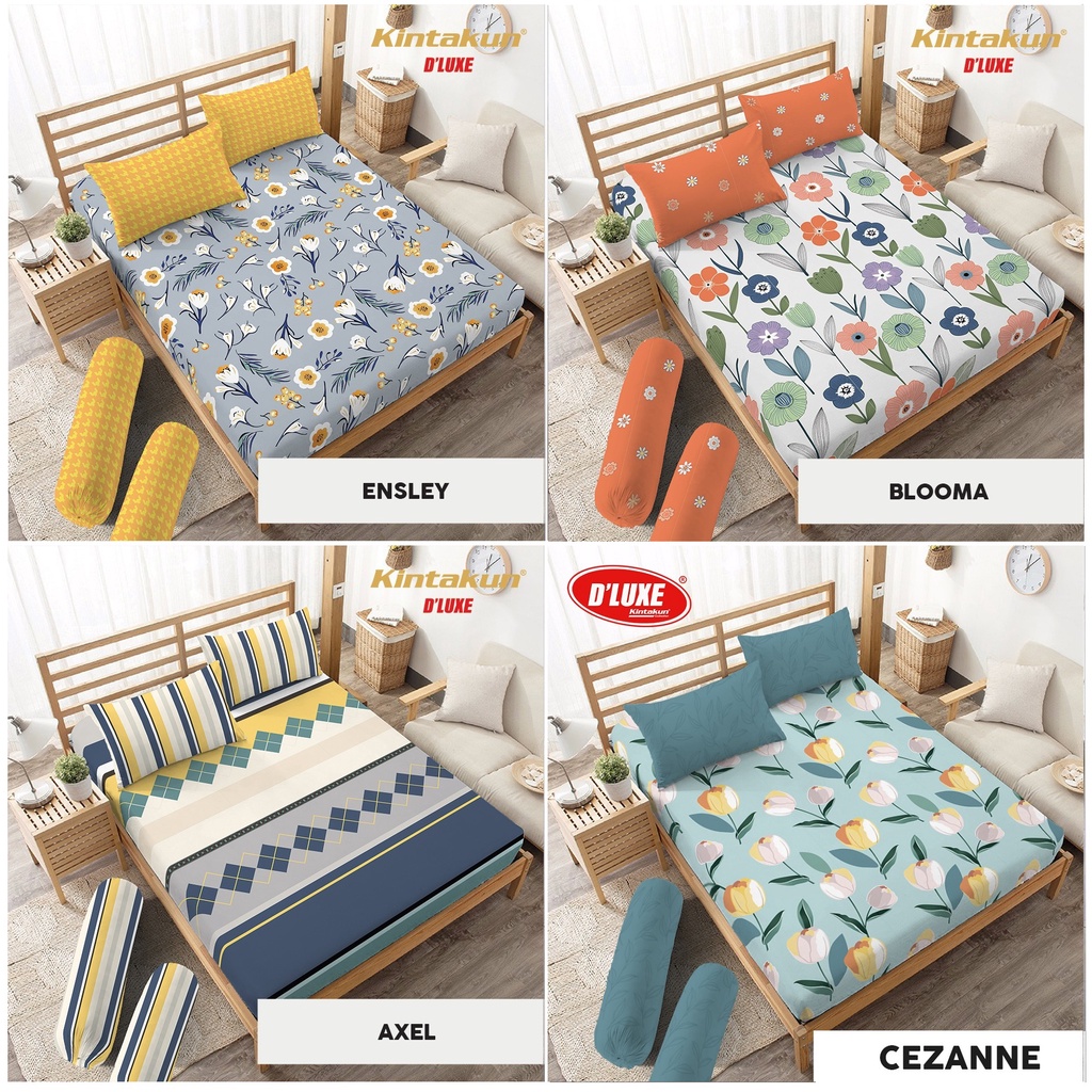 Sprei Kintakun D'Luxe King Size Eksklusif Edition Uk. 180x200 TINGGI 30 CM