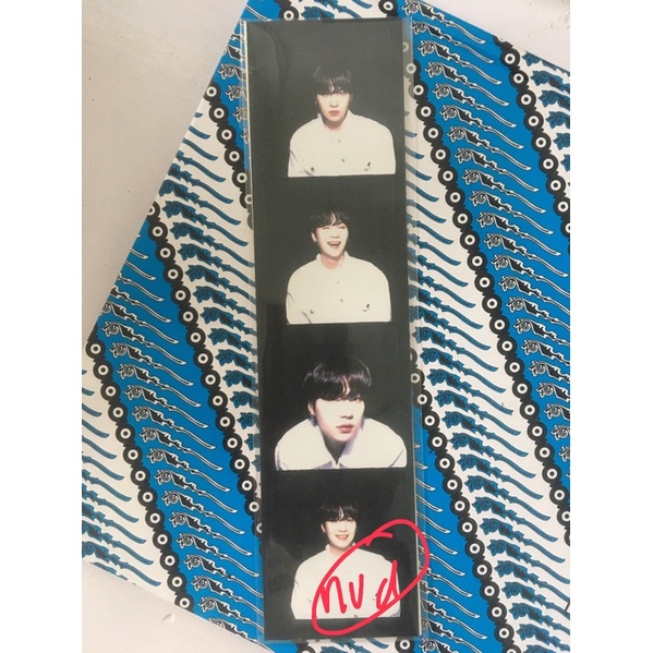 POB SET PHOTOSTRIP BUTTER SUGA BTS OFFICIAL