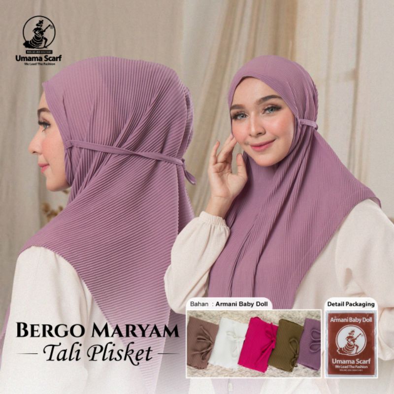( new produk ) BERGO MARYAM tali prisket by Umama scarg