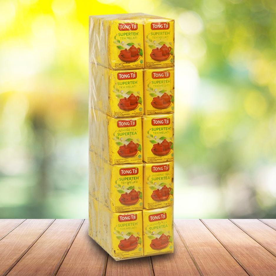 

Tong Tji Super Jasmine Tea 10 gram, Teh Seduh (harga per slop) buruan
