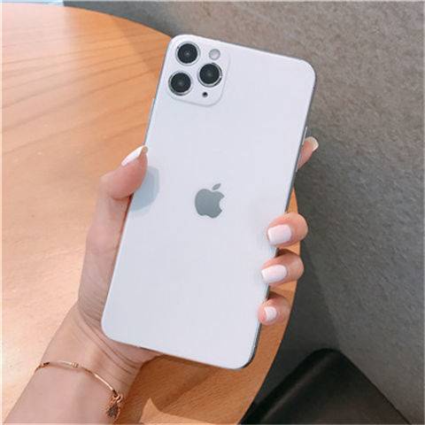 Stiker Film Belakang Model Buram Dapat Berubah Warna Untuk Iphone 11 Pro Max