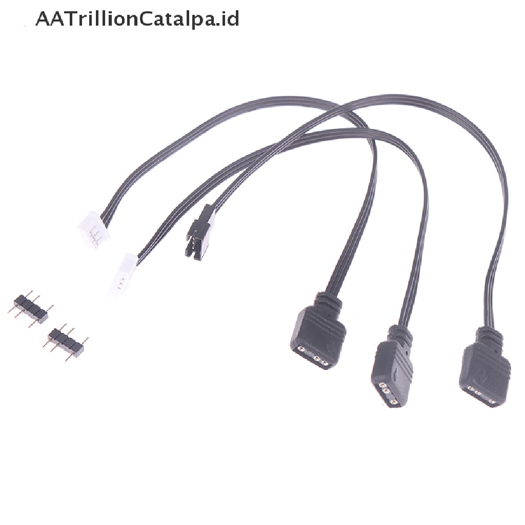 Aatrillioncatalpa Kabel Adapter Controller Kipas Angin 6pin Ke 5V ARGB 3PIN Untuk Controller Kipas Angin