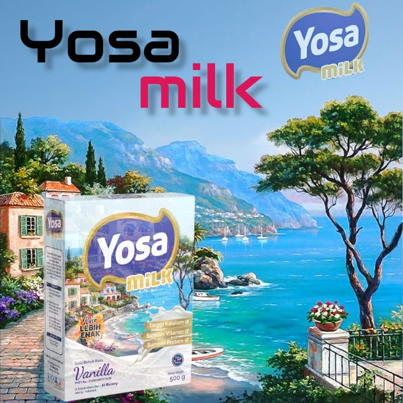 Yosamilk Susu Gemik Ori 500 gram Vanilla &amp; Cokelat