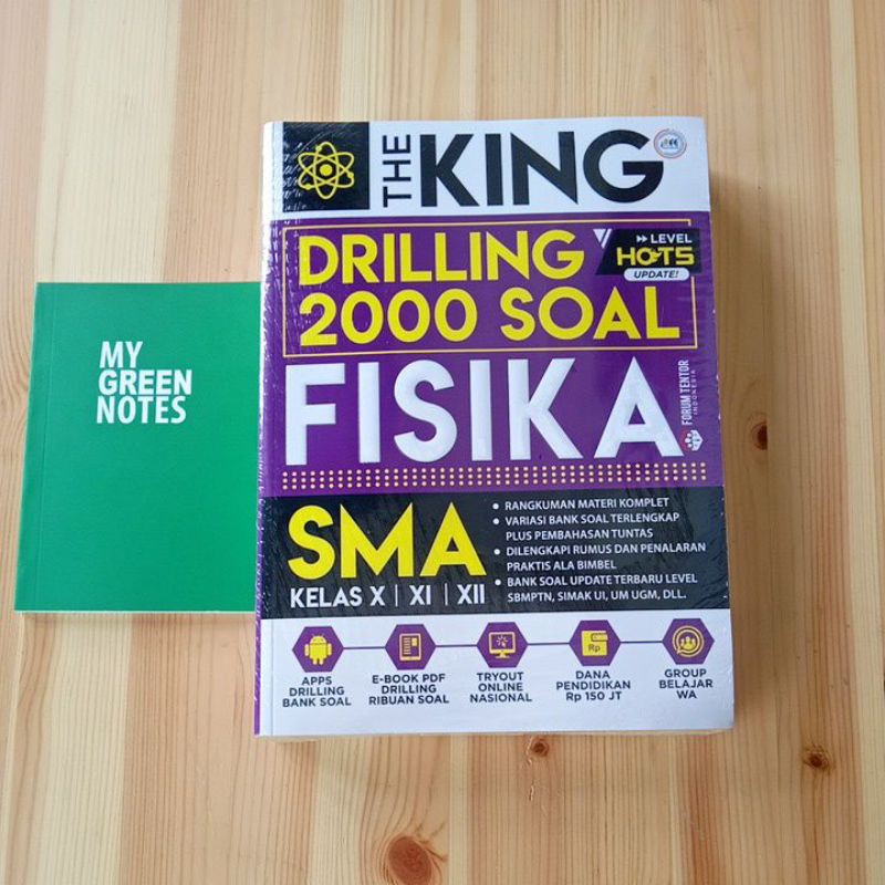 BUKU SMA THE KING DRILLING 2000 FISIKA SMA KELAS X,X1,X11