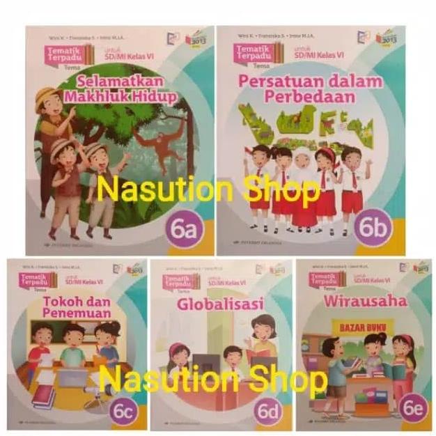 

Buku Tematik 6A, 6B, 6C, 6D, 6E, 6F, 6G, 6H, 6i Kelas 6 SD Erlangga Star Seller Termurah