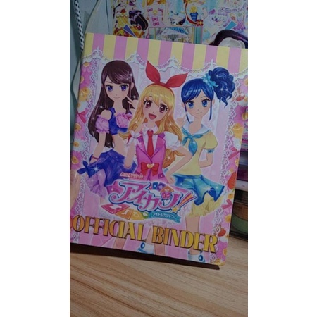 Booked Aikatsu binder official bandai cardass|binder aikatsu |aikatsu official|kartu aikatsu