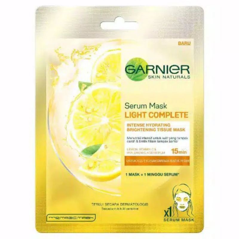 Garnier mask serum