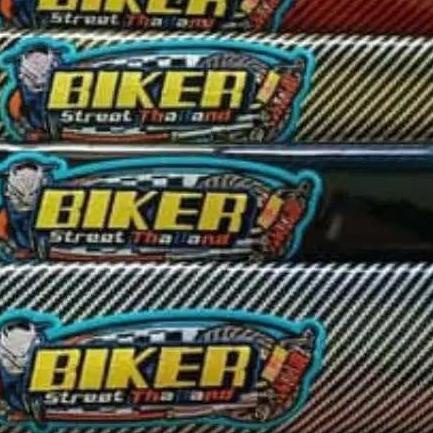 ❅ Sarung Kulit Jok karbon Biker Ori Thailand Cover Jok Motor - Kuning ◄