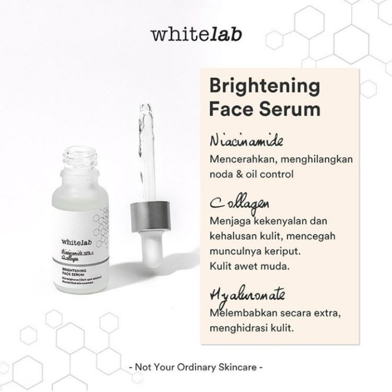 whitelab brightening face serum
