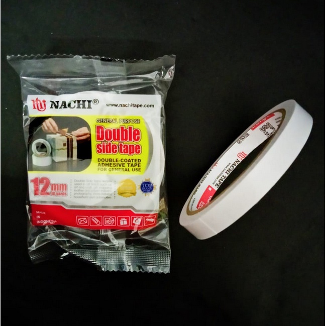 

solasi double tape / Isolasi Double Tape Nachi 1/2 inch / 12mm x 10yard