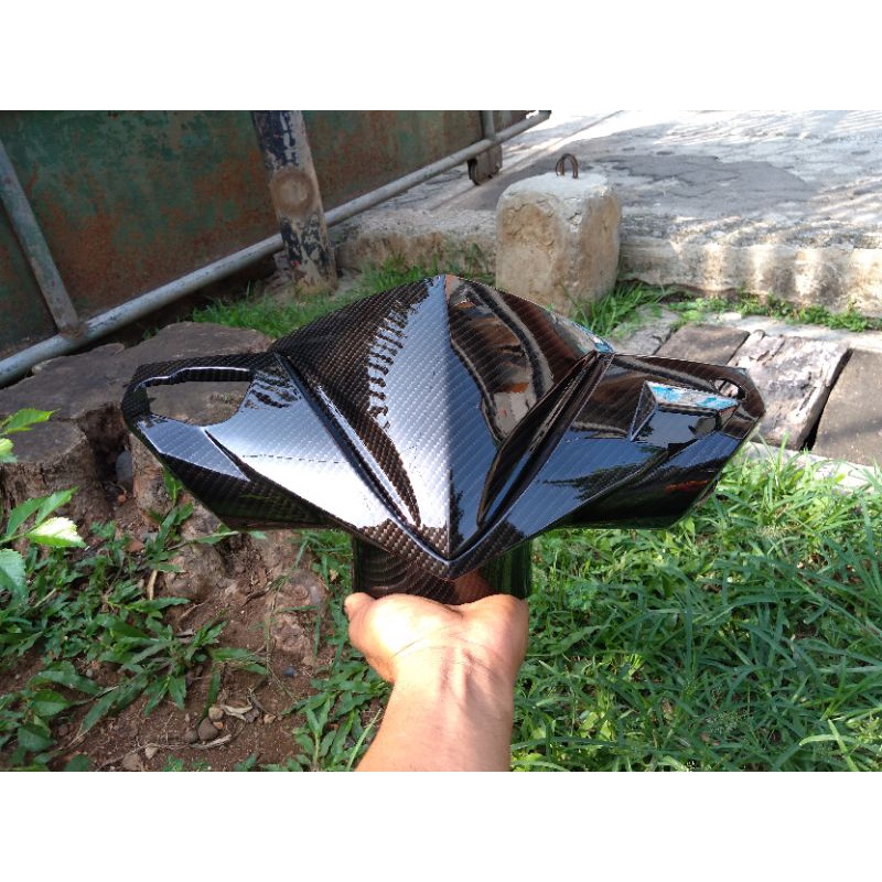 batok kepala depan Honda Vario 125 old kzr karbon wtp