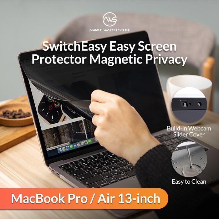 Switcheasy Easy Screen Protector Magnetic Privacy for Macbook 13 inch