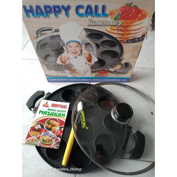 CETAKAN KUE HAPPYCALL 12 LUBANG DATAR