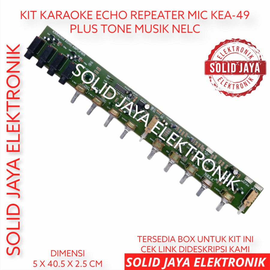 KIT TONE CONTROL ECHO KEA-49 KEA49 KEA 49 TONE MIXING ECHO NELC N-0197 TONE CONTROL ECHO MIC KARAOKE