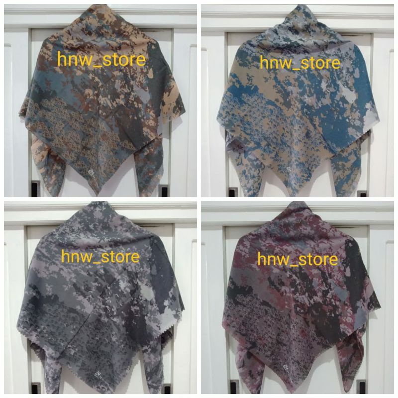 ZM Zaskia Mecca - Lamun Ombak Scarf Kerudung Segi Empat