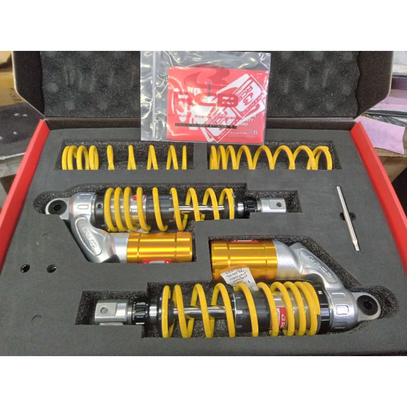 Shokbreker shok shock belakang Aerox nmax new 2020 vs series kuning yellow rcb