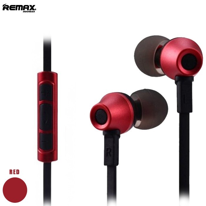 REMAX Earphone RM-610D (New Package) Headset With Mic Volume Control