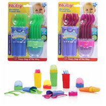 NUBY TRAVEL CUTLERY TRAVEL SET