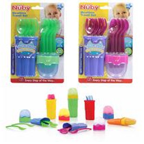 NUBY TRAVEL CUTLERY TRAVEL SET