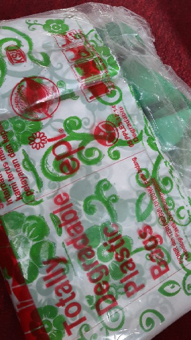 3 Pak (3 X 1 Pack) Kantong Plastik Bunga Paseo Uk 30