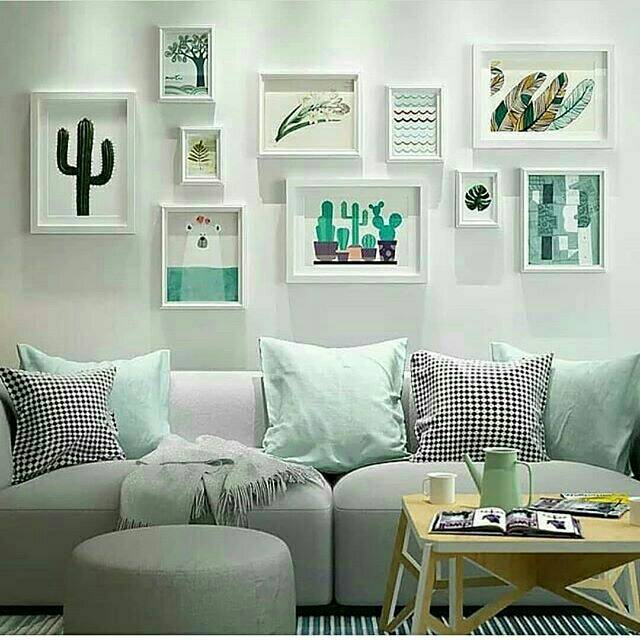 Gallerywedding/hiasandindingminimalis/paket frame foto/pigura foto/bingkaifoto kolase/woodenframe