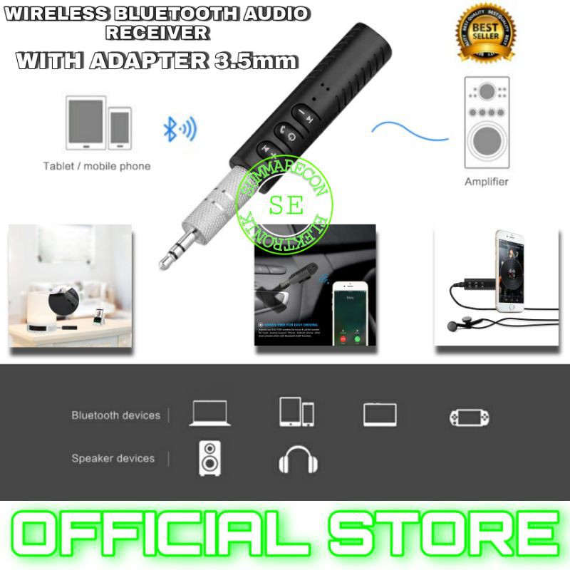 bluetooth wireless audio receiver